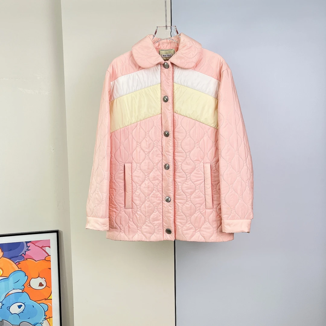 95新 MIU MIU/缪缪 棉服外套/38码/Xsp32274