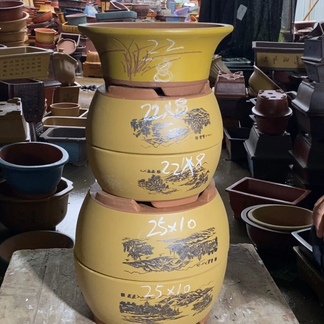 紫砂花盆紫砂紫砂