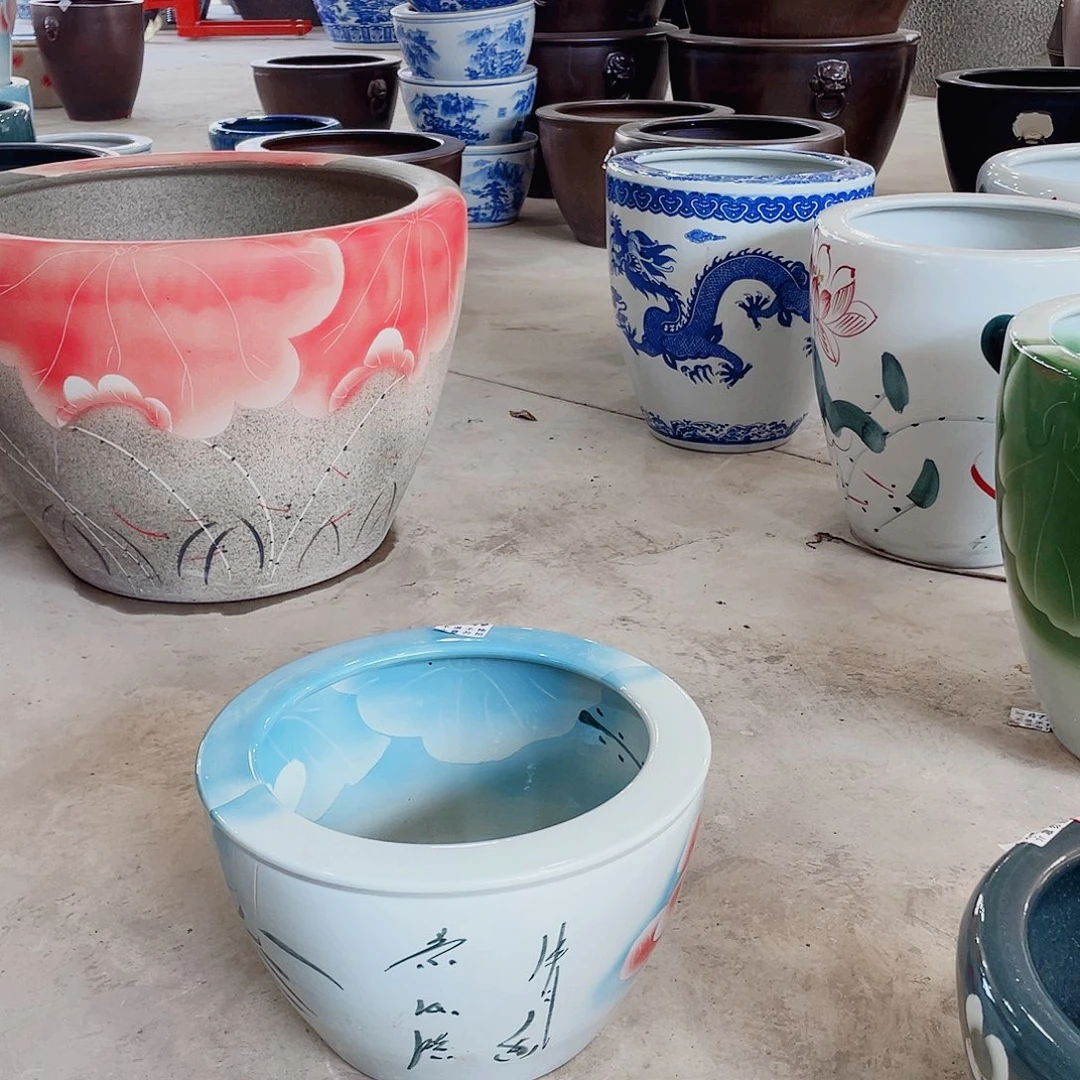 缸直径60高度40瓷器瓷器