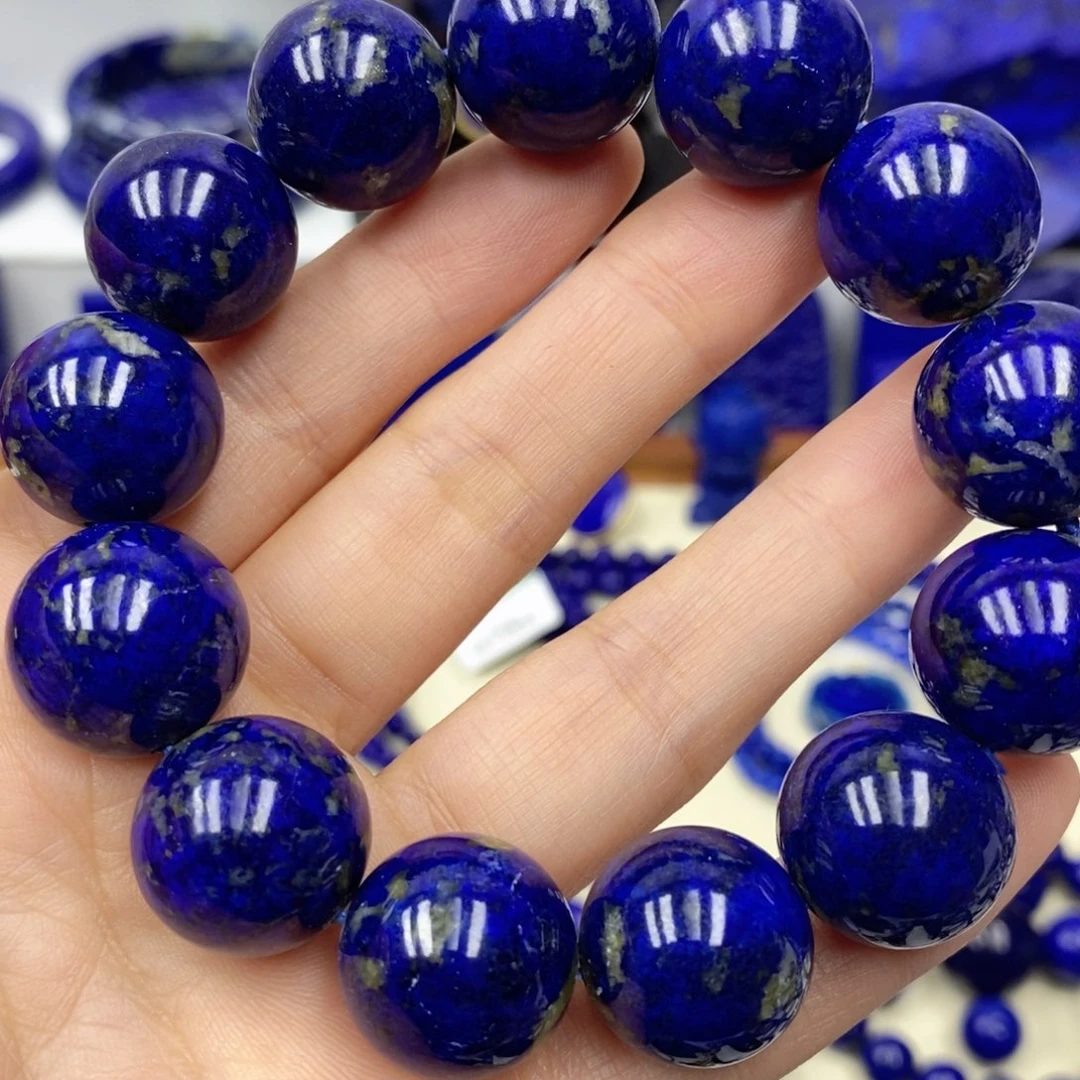 青金石手链未镶嵌飘