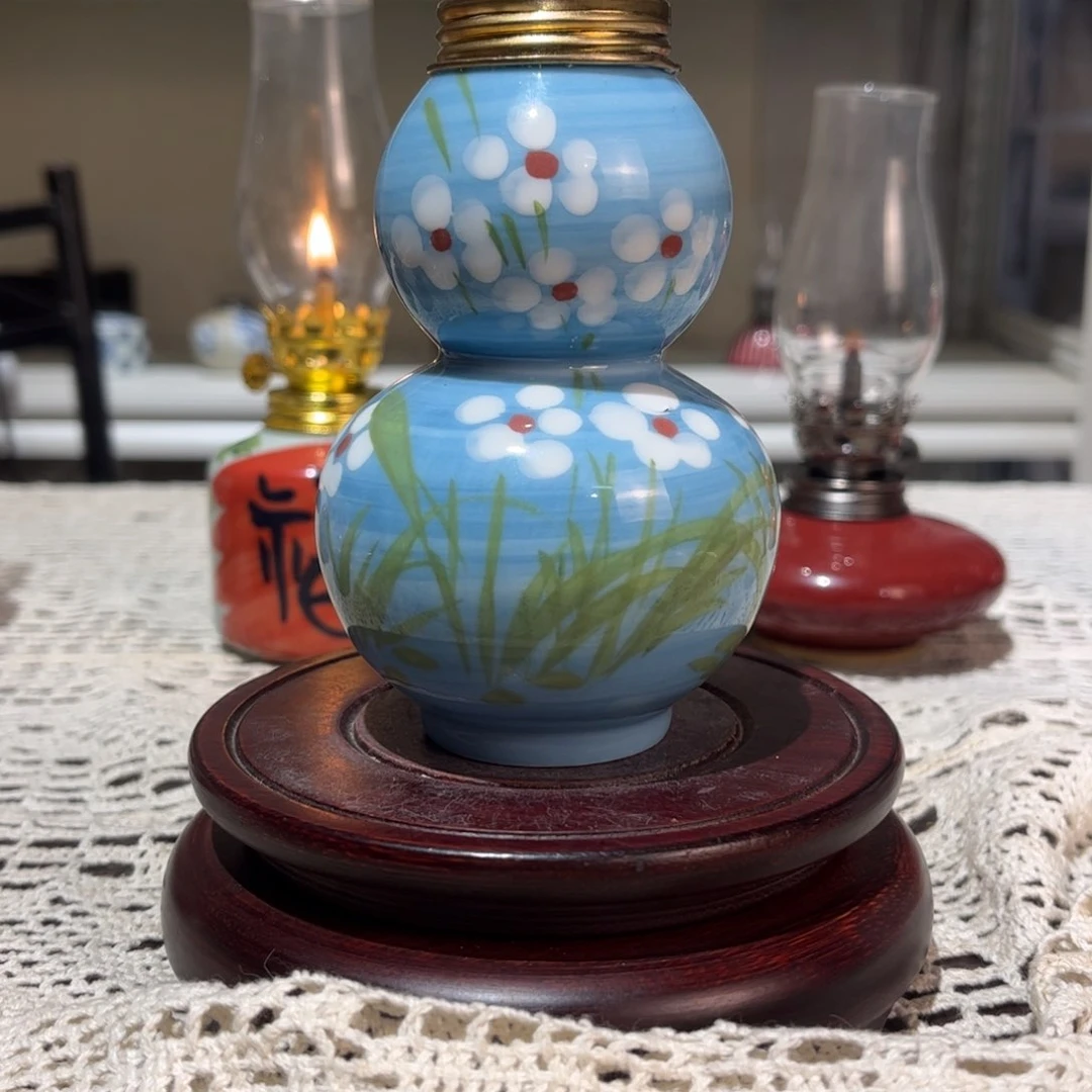 摆件景德镇手工陶瓷灯
