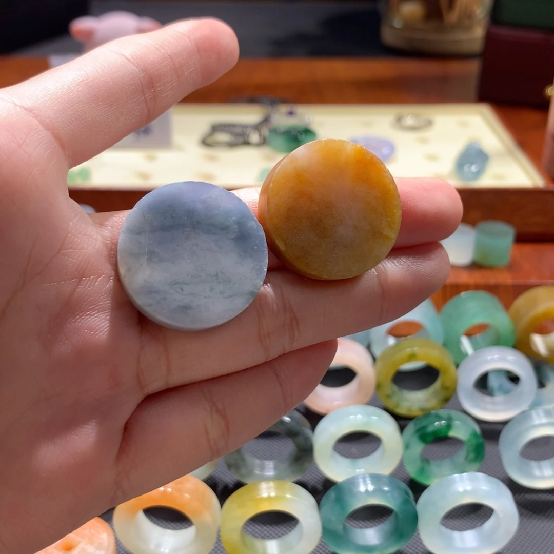 未镶嵌定制翡翠雪*儿打包