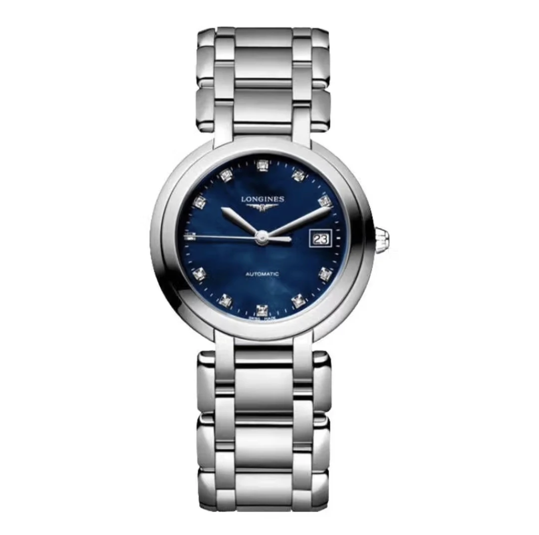 99新 Longines/浪琴 余/心月113/表径30mm/女士/时尚/机械/优雅