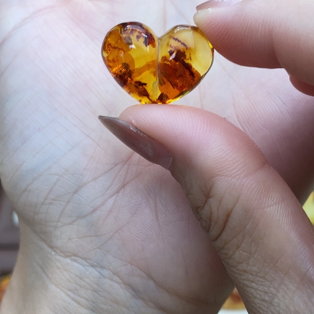 琥珀未镶嵌吊坠(不含链)