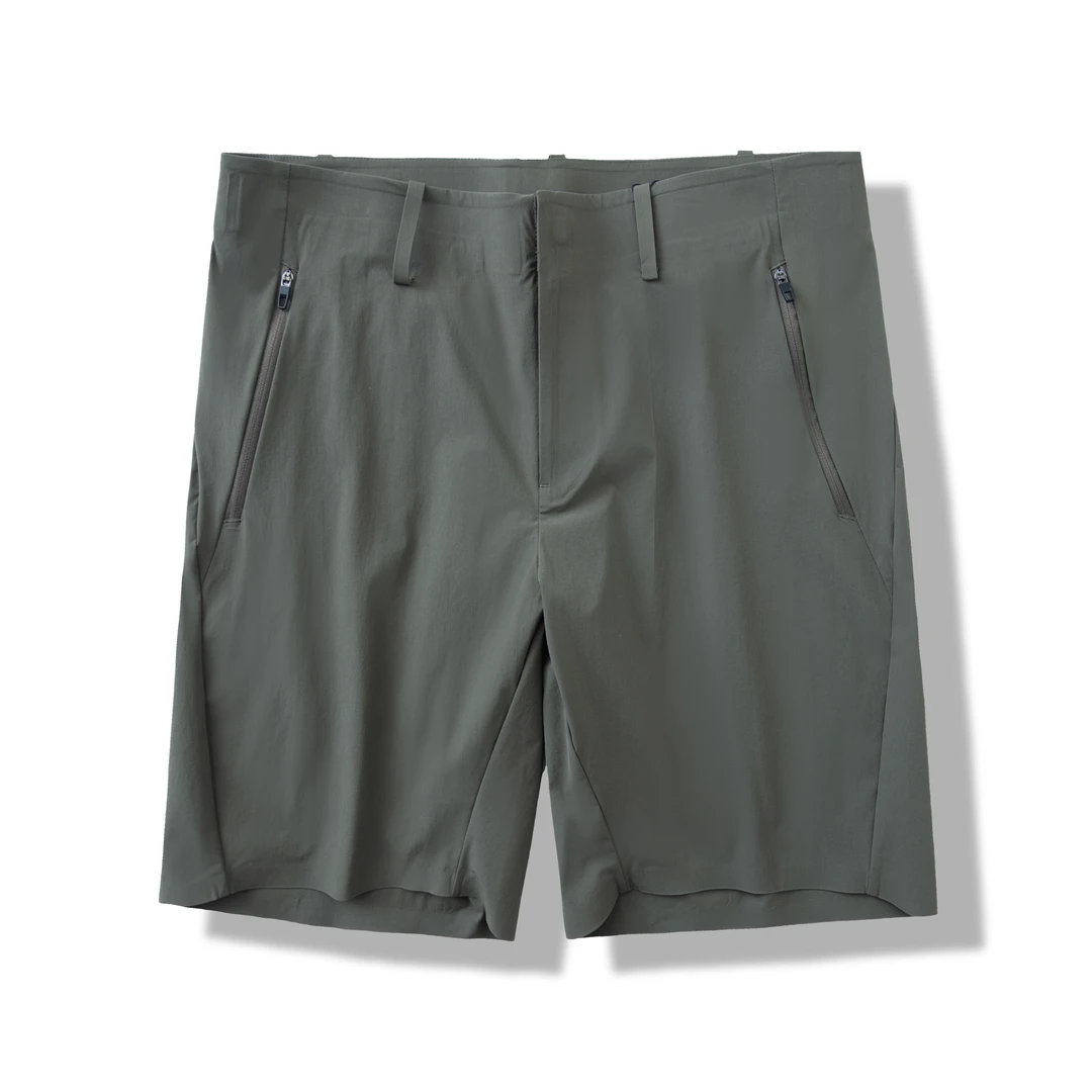 安布仕短裤男2025夏季高奢轻户外休闲裤五分裤薄款透气防水