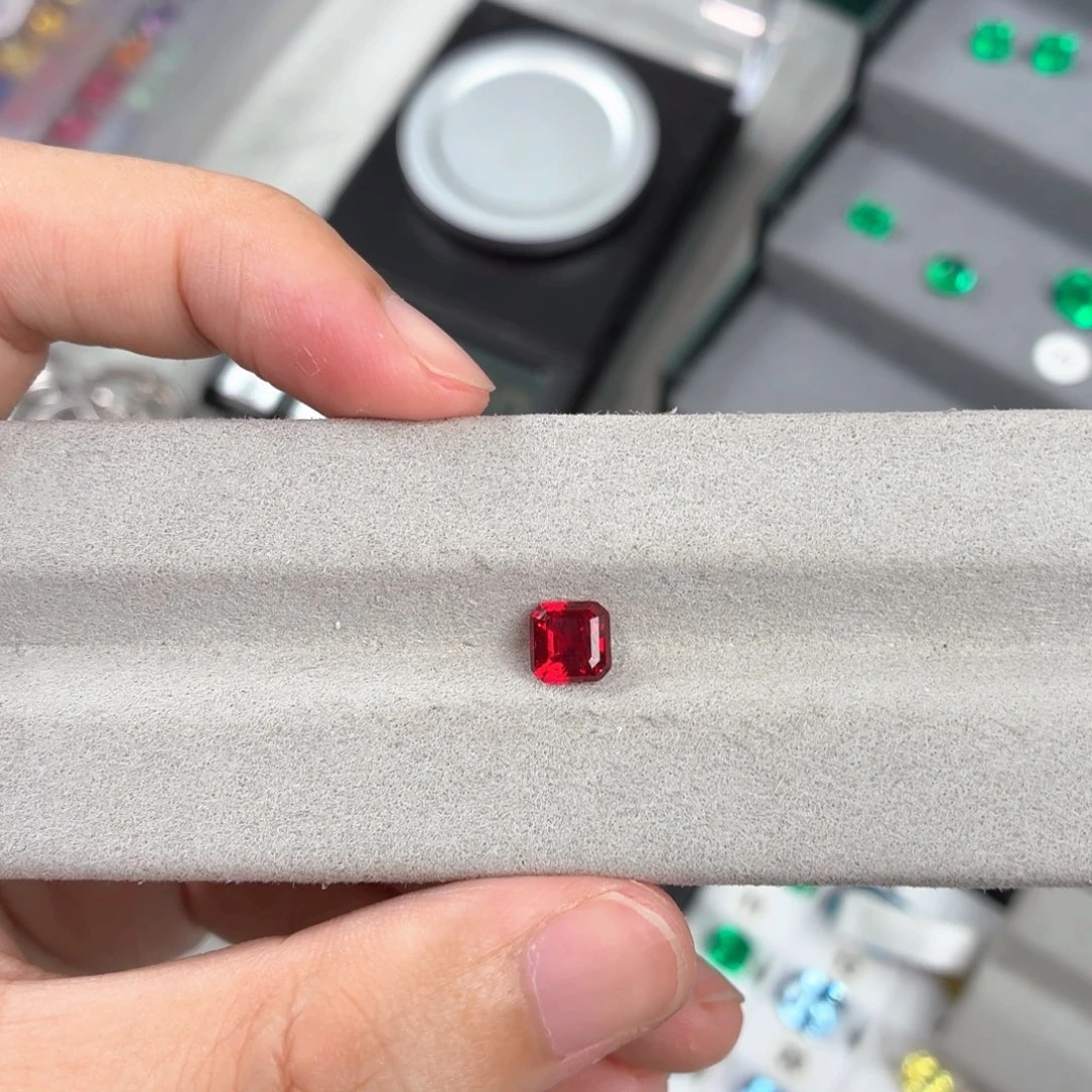 *****合成（培育）红宝石裸石1.58ct