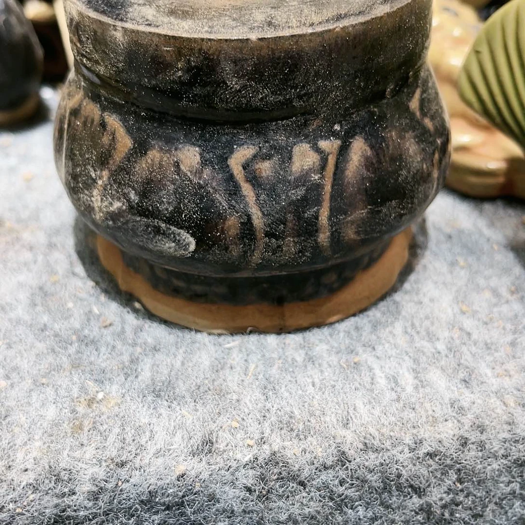 古***侯瓦当摆件茶台的一