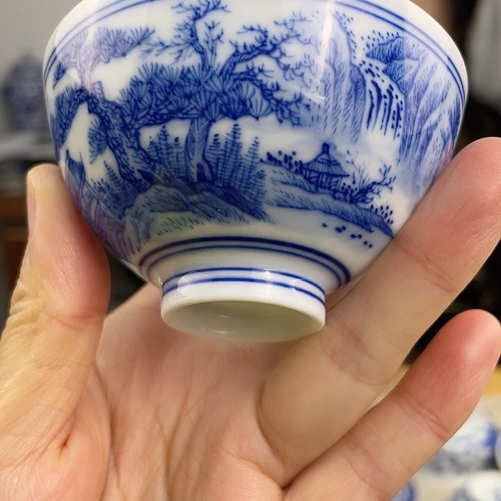 景德镇陶瓷手绘青花