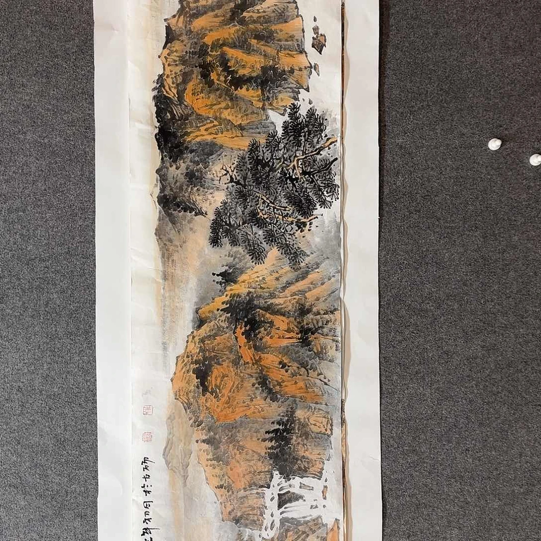 国画杜浩老师手绘作品