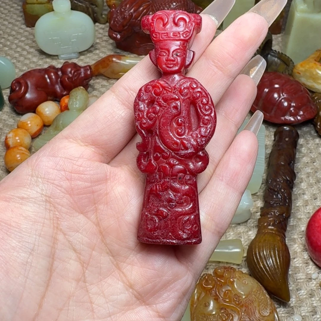 白玉菩提吊坠挂件