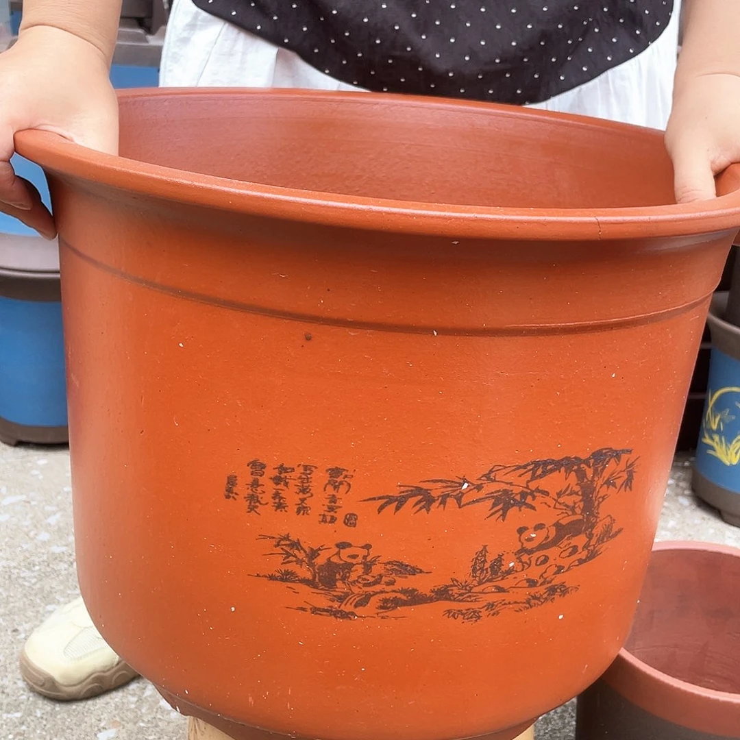 41平海花盆紫砂花盆紫砂