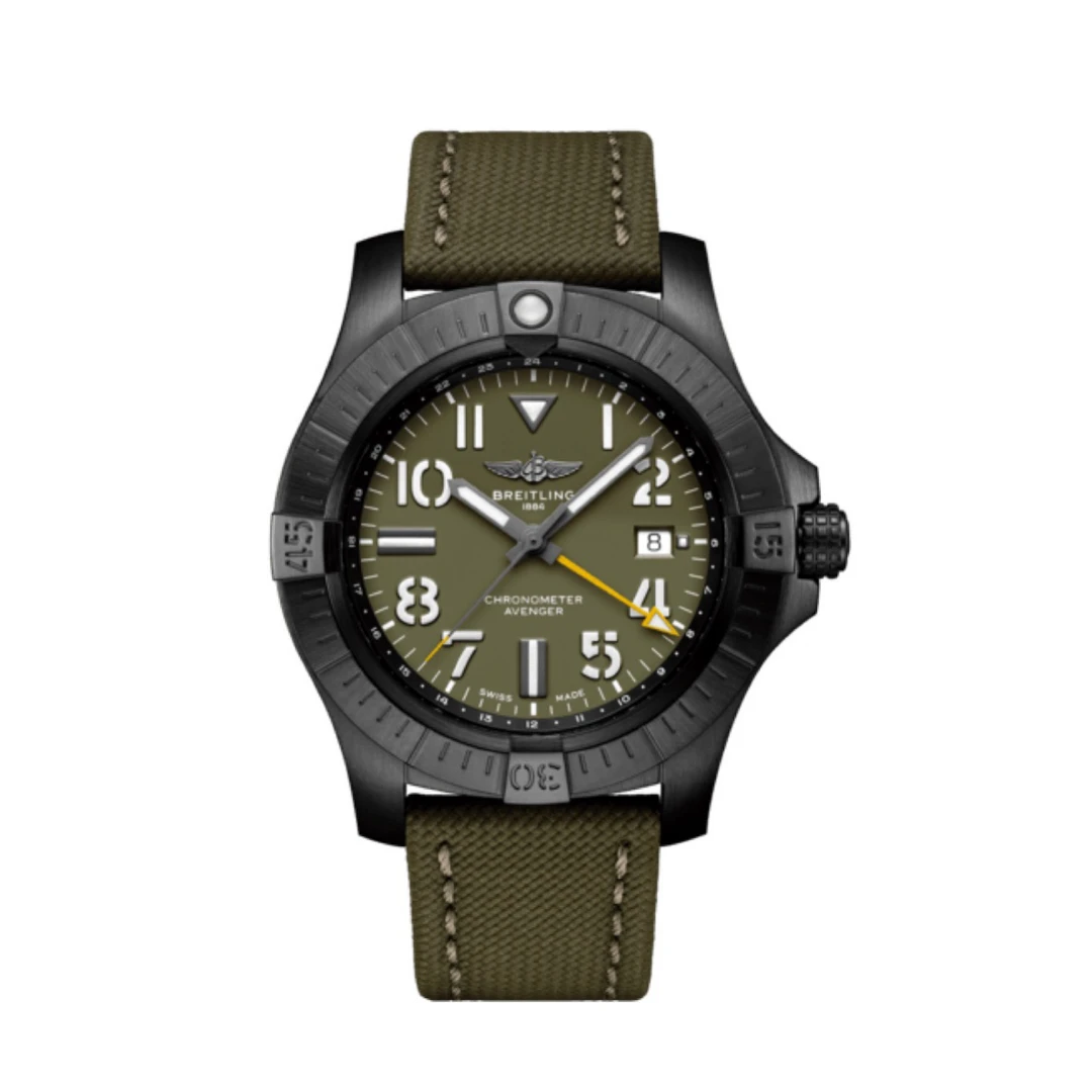 95新 BREITLING/百年灵 亚虎/复仇者系列/公价43800元/表径45mm