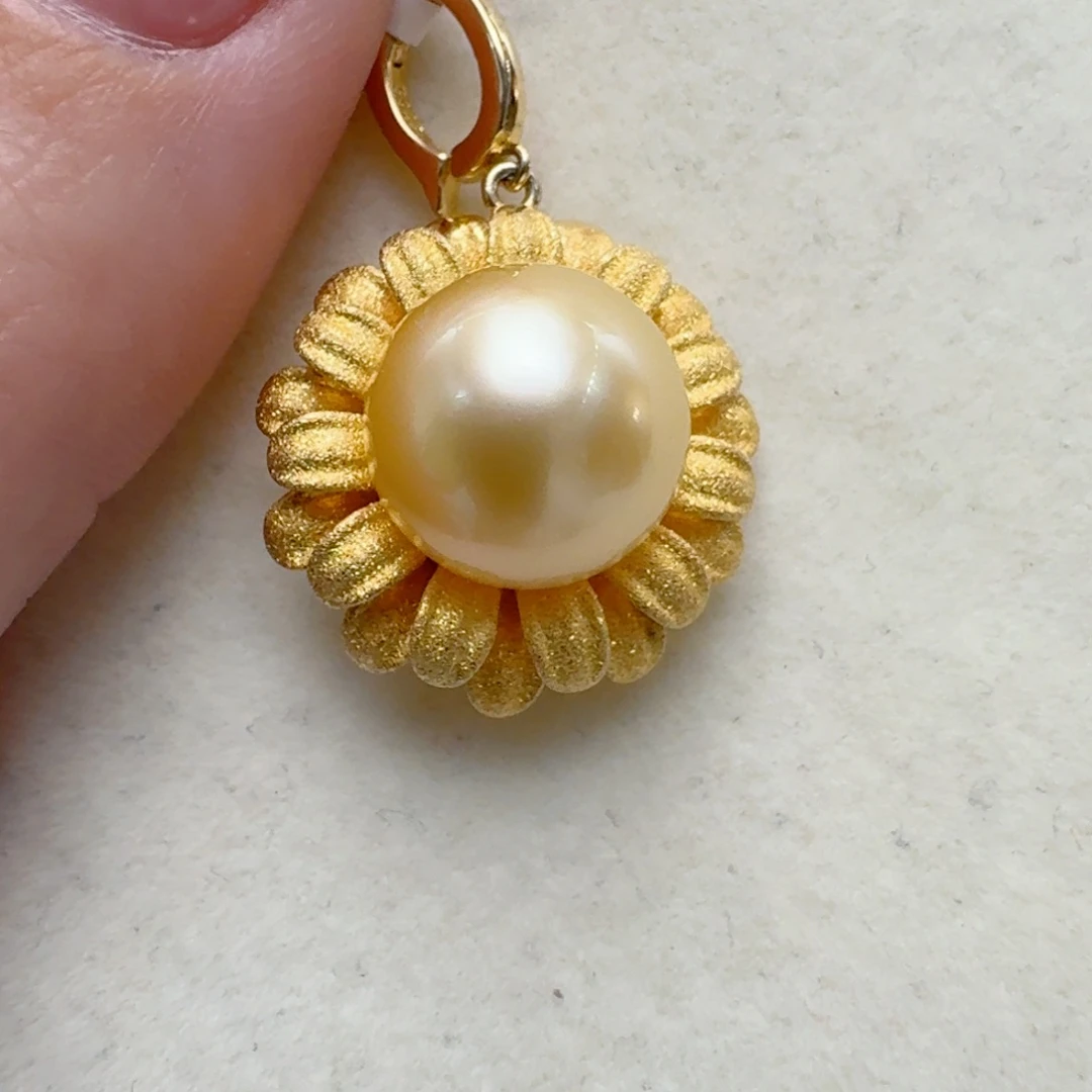 颈饰银S925镶嵌海水珍珠@@tt025