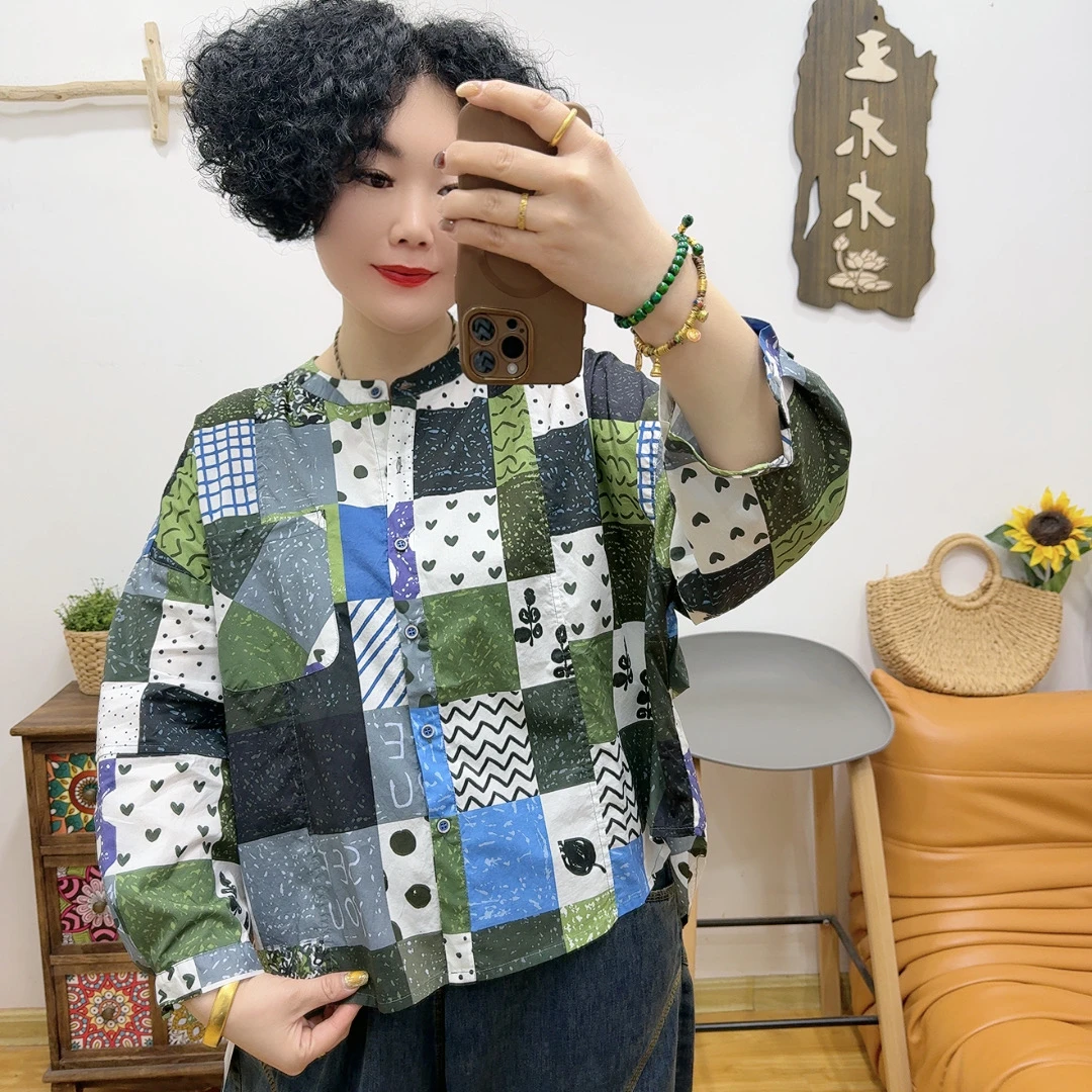 【木木推荐】394#花色衬衣