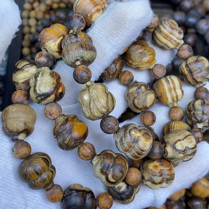 贡木手串/手链葫芦微瑕3条