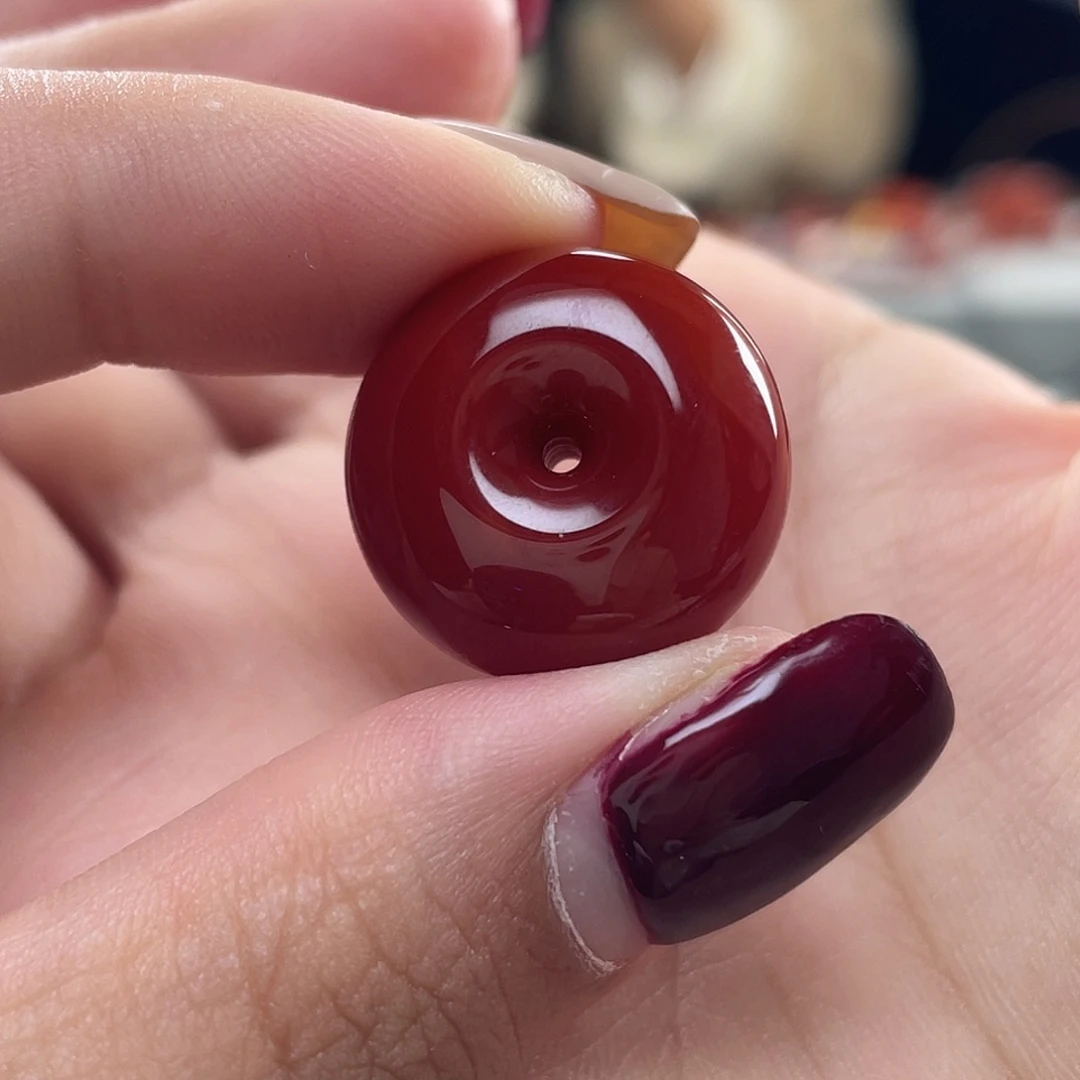 南红玛瑙未镶嵌颈饰