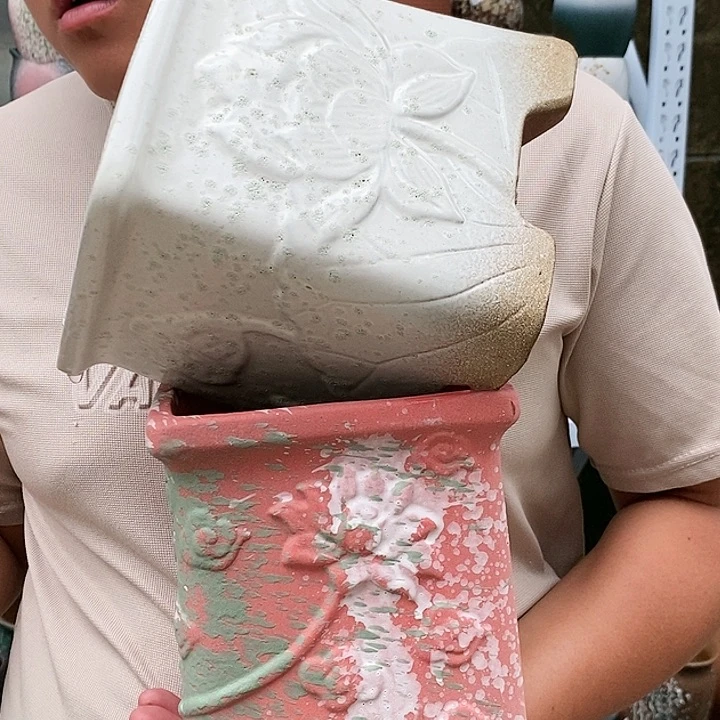 紫砂花盆口16高19福利