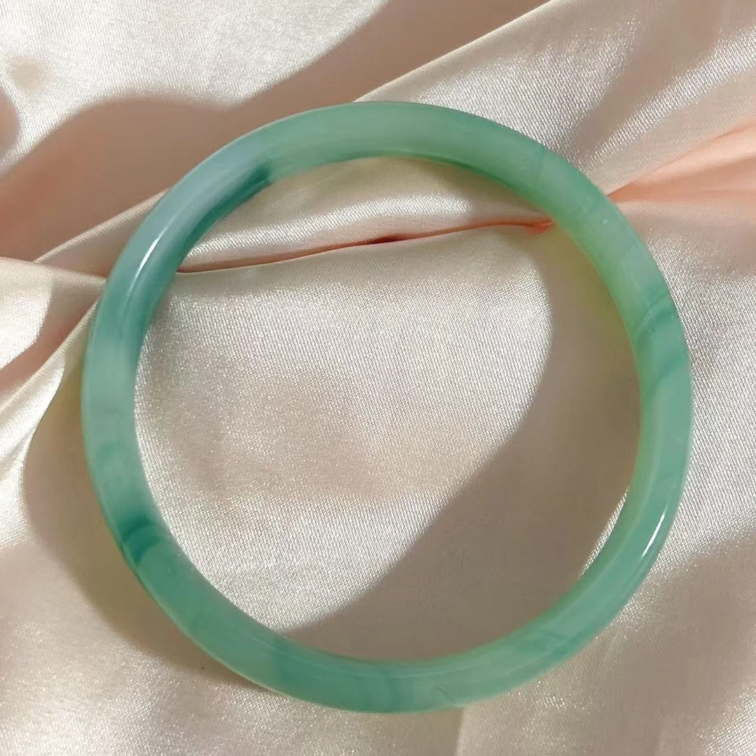 非金属玻璃手镯 【现货现发】高端灰谷手镯简约时尚大气