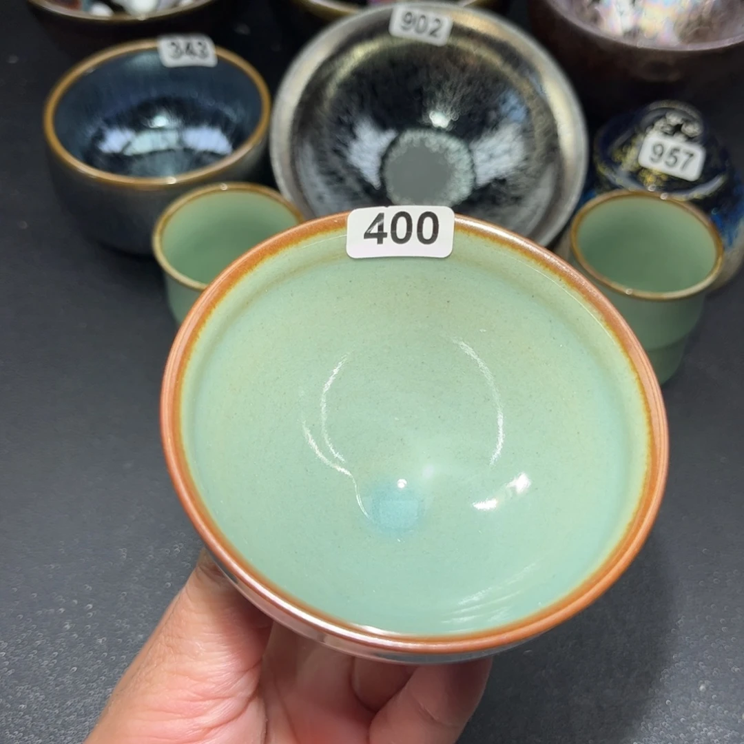茶盏400 建盏单盏放大漏…………