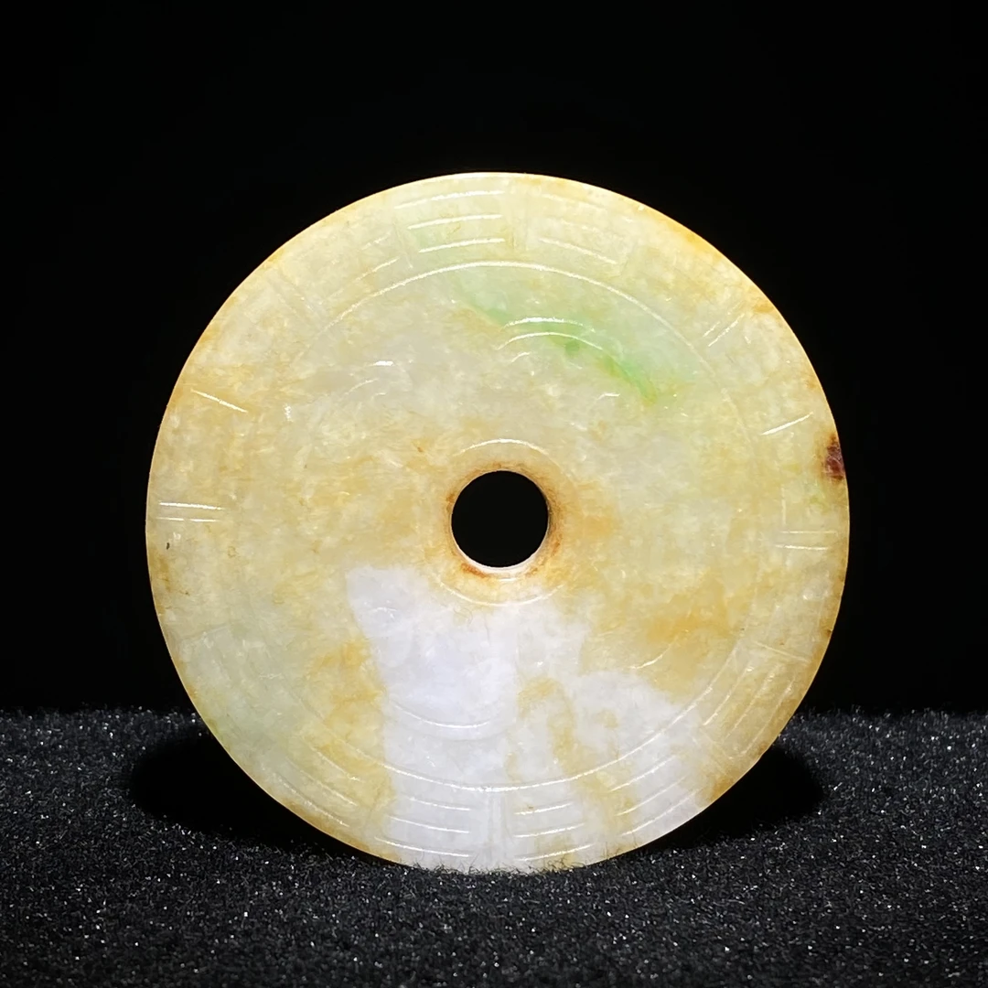 臻藏（8A）翡翠玉牌挂件2501100086