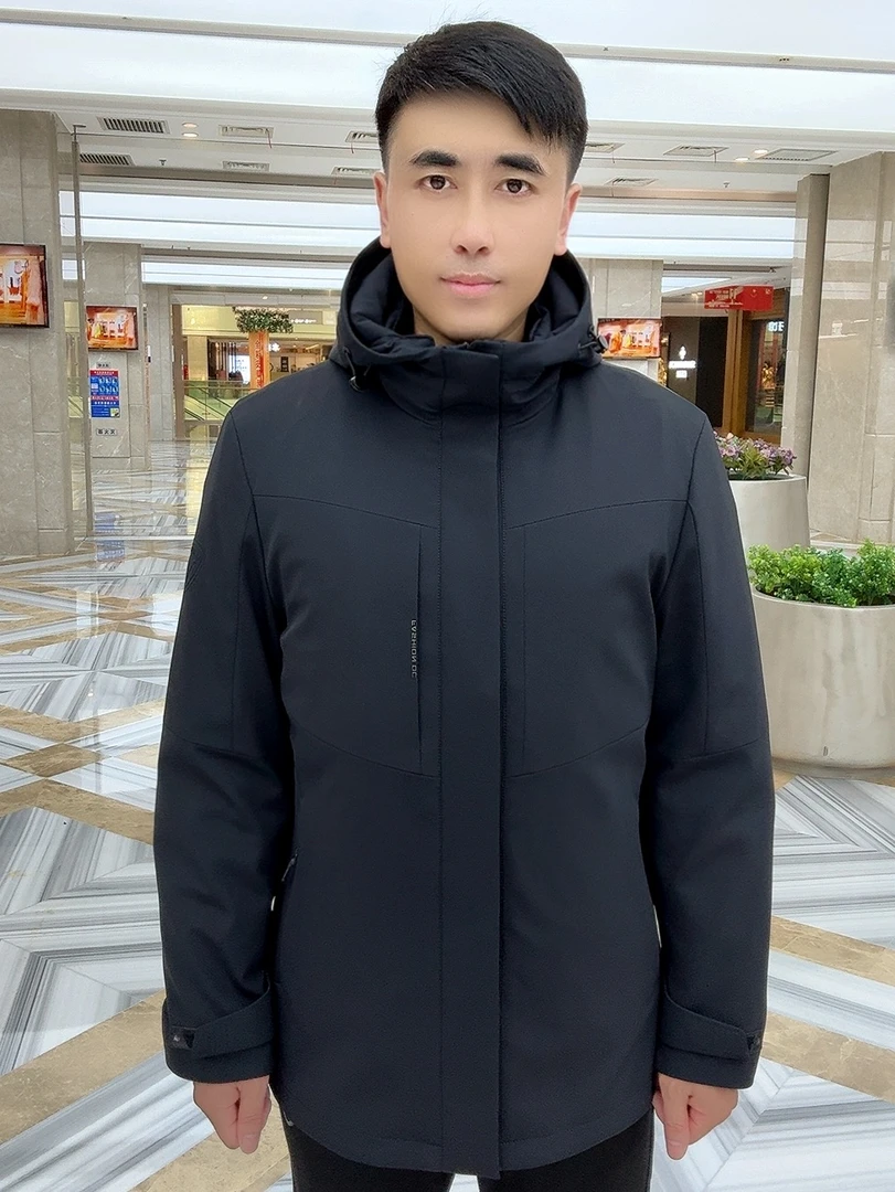 8868高端新款派克服貂皮加羽绒内胆可拆卸佟二堡冬季皮草新款上市