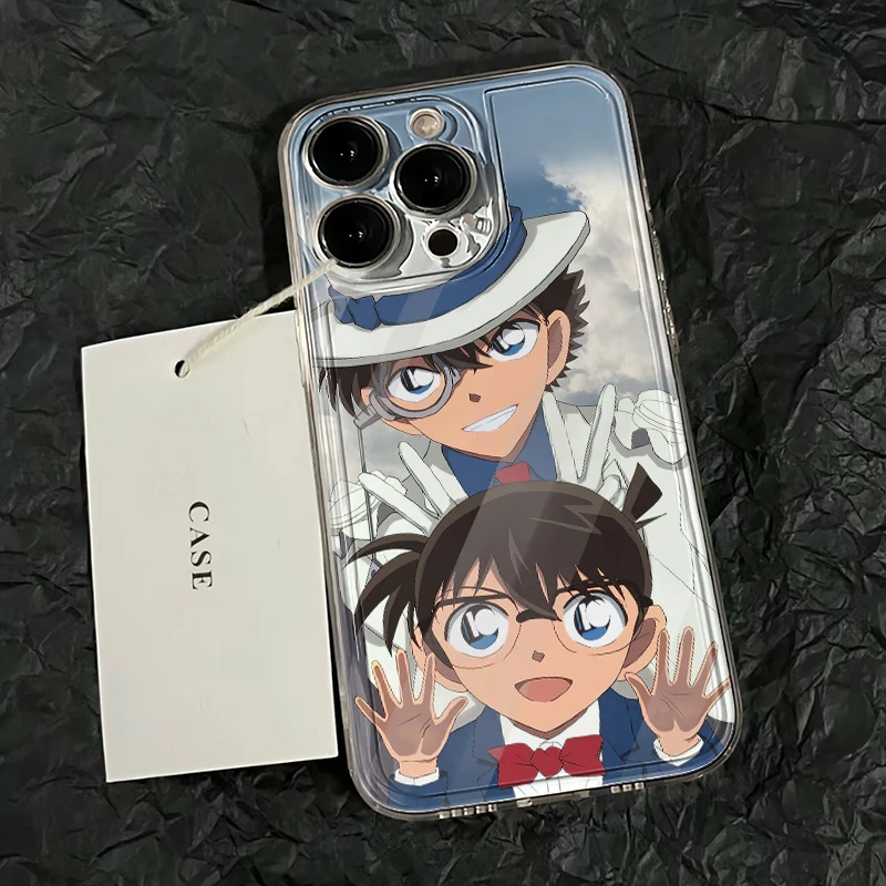 柯南基德苹果手机壳女新款韩系小米华为mate三星OPPO魅族适用一加