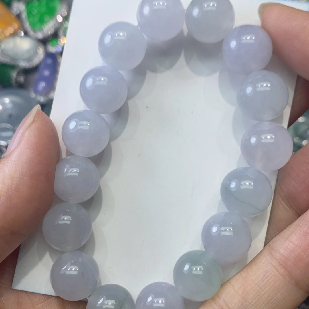 翡翠未镶嵌手链缅甸