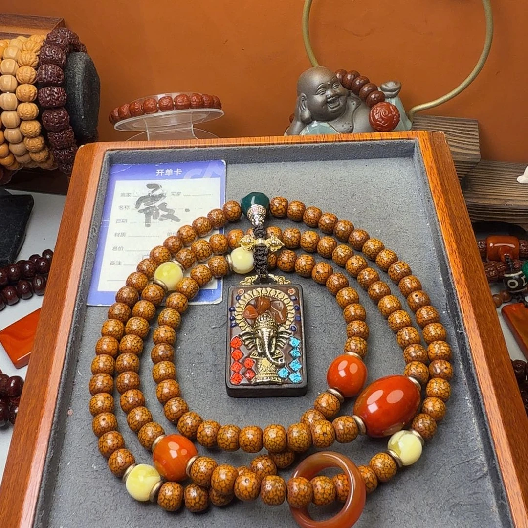 星月菩提吊坠脖挂