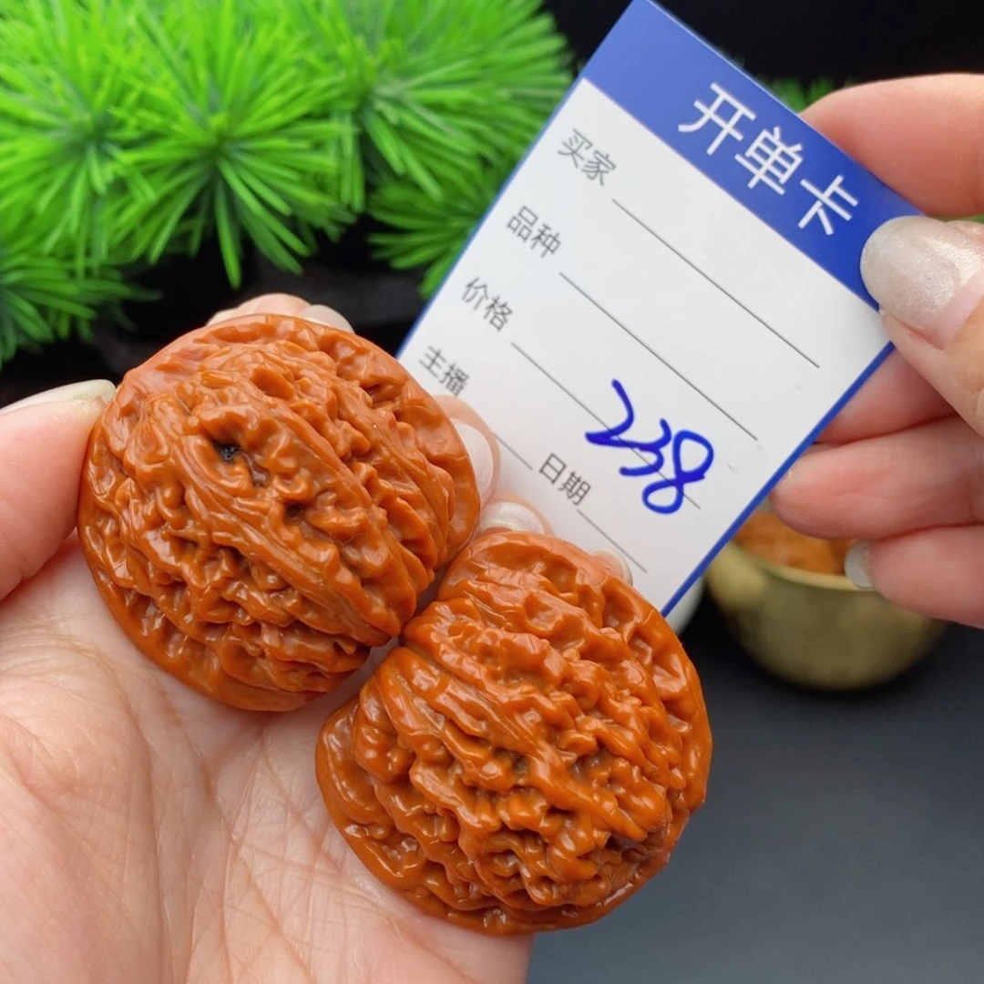 文玩核桃把件43四座楼238