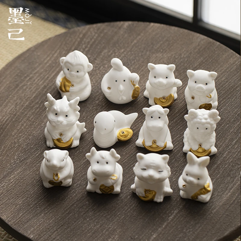 墨己 生肖摆件线香插-12款可选
