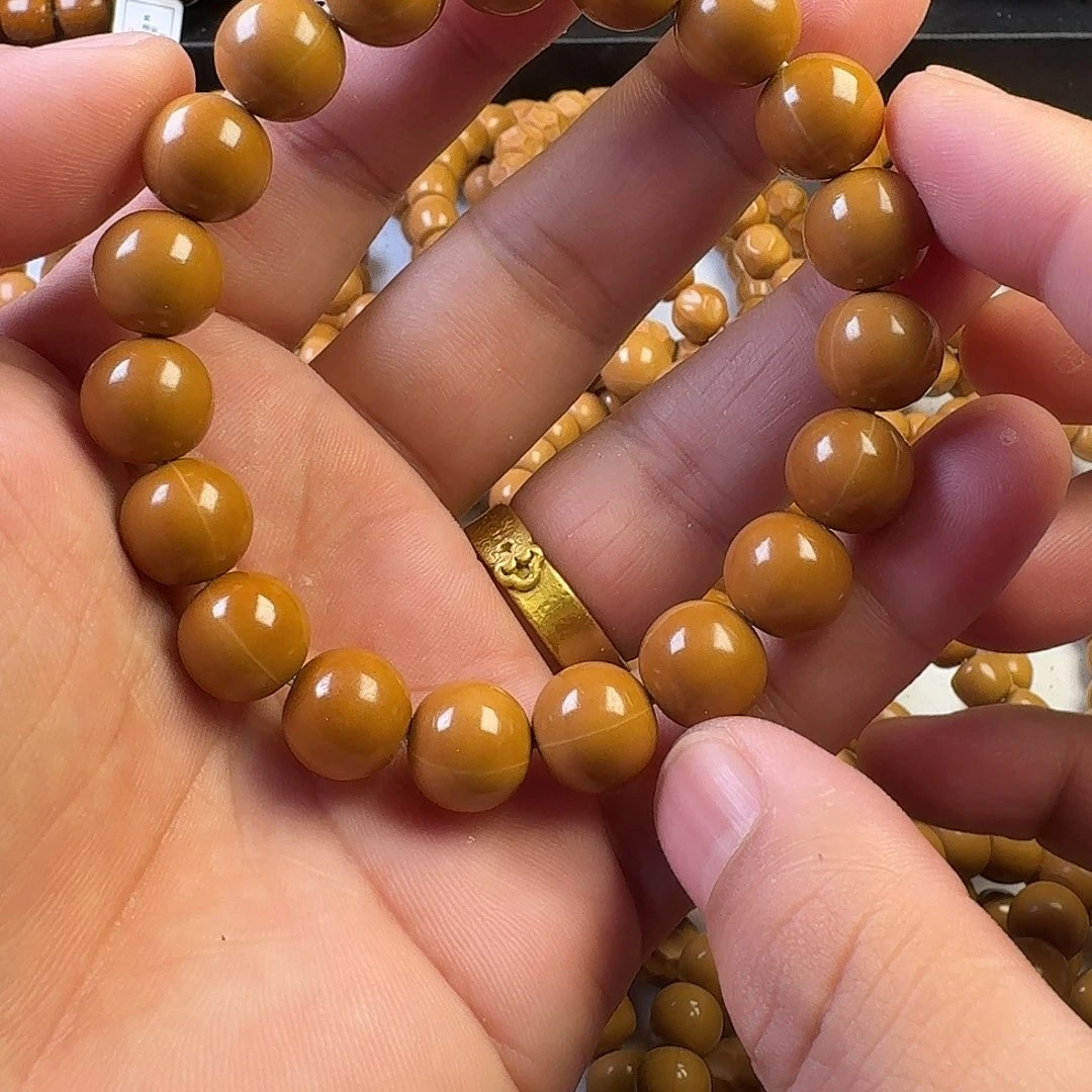 猴头核桃手串张*生毕业手工正圆12