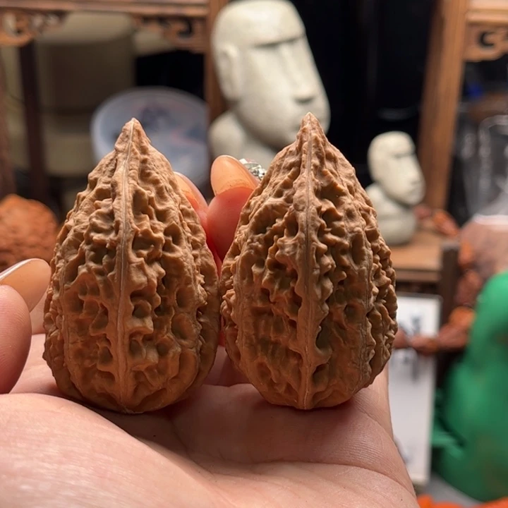 浅***语把件文玩核桃楸大胖55