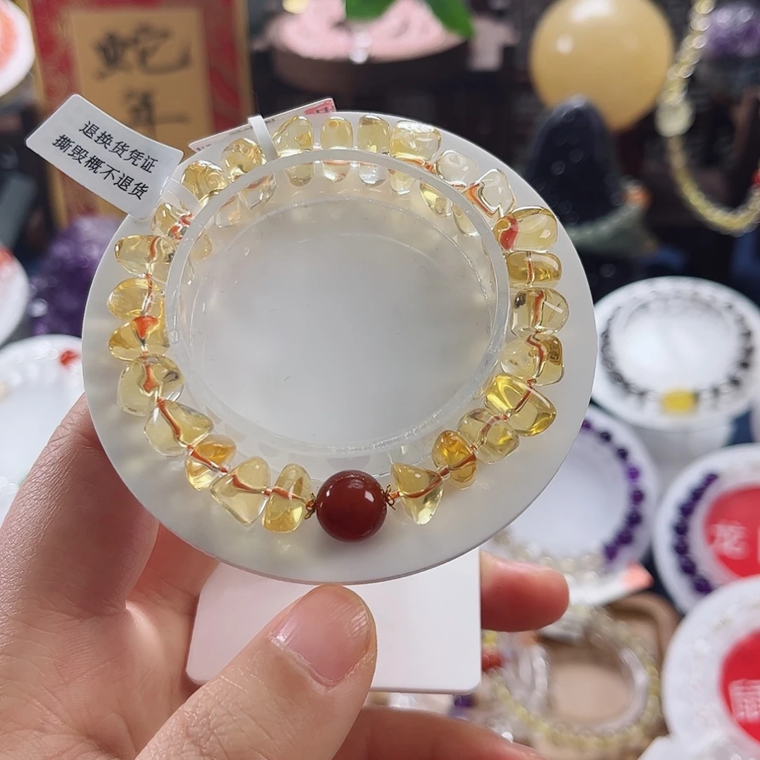 水晶手链未镶嵌云**琪单圈