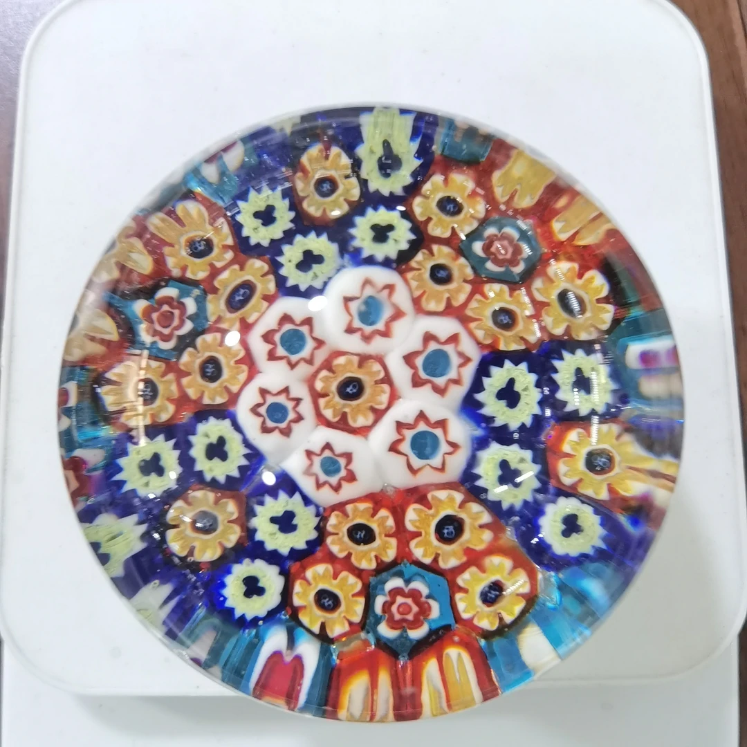 手工琉璃万花球手工创意人工吹制