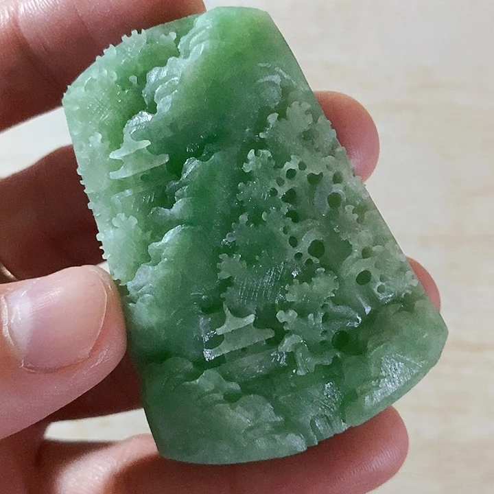 定制翡翠未镶嵌不退