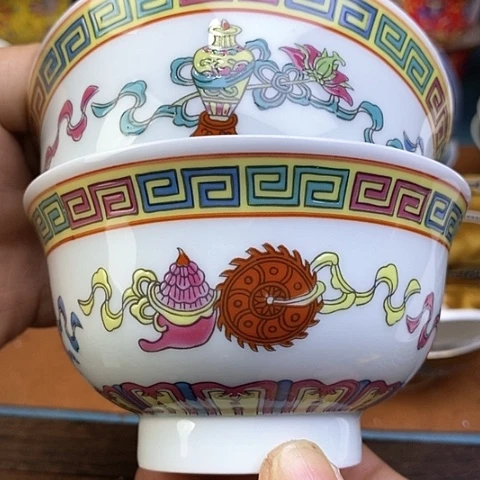 景德镇陶瓷藏式茶碗?****?