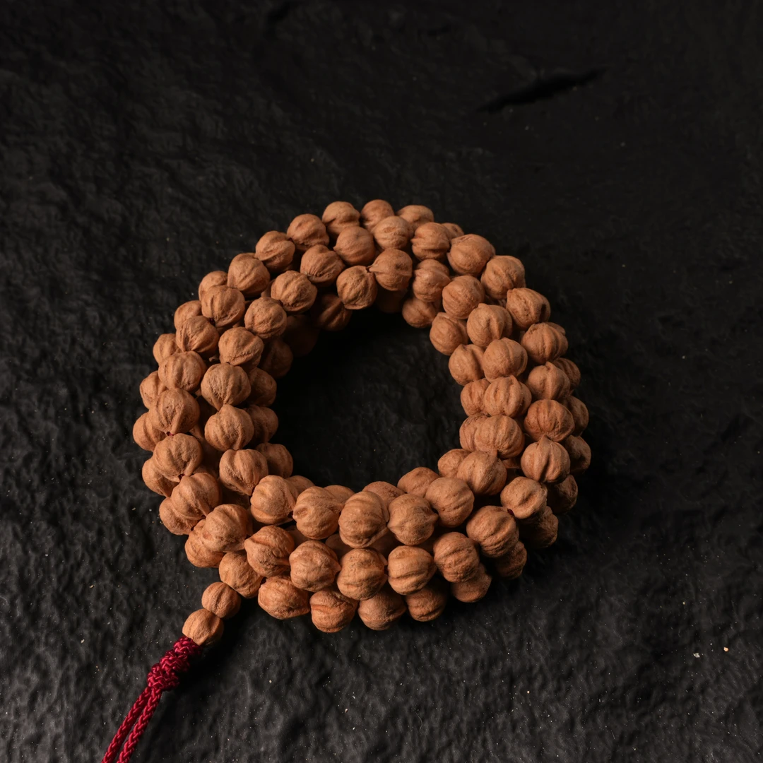 【朝奉文玩】编号C520 天然文玩柏香籽108长串 尺寸7+