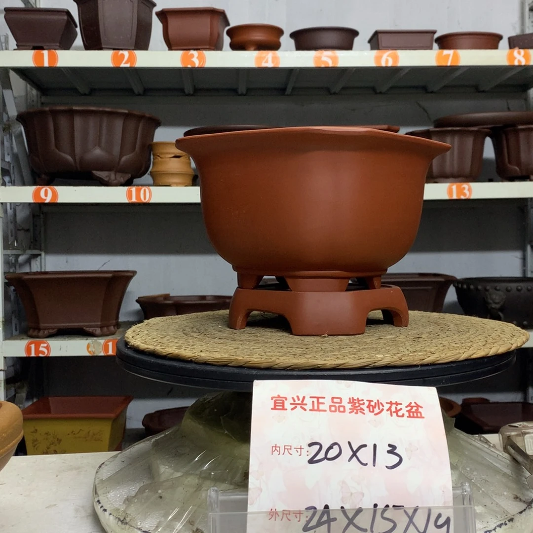 花盆紫砂宜兴紫砂花盆包邮