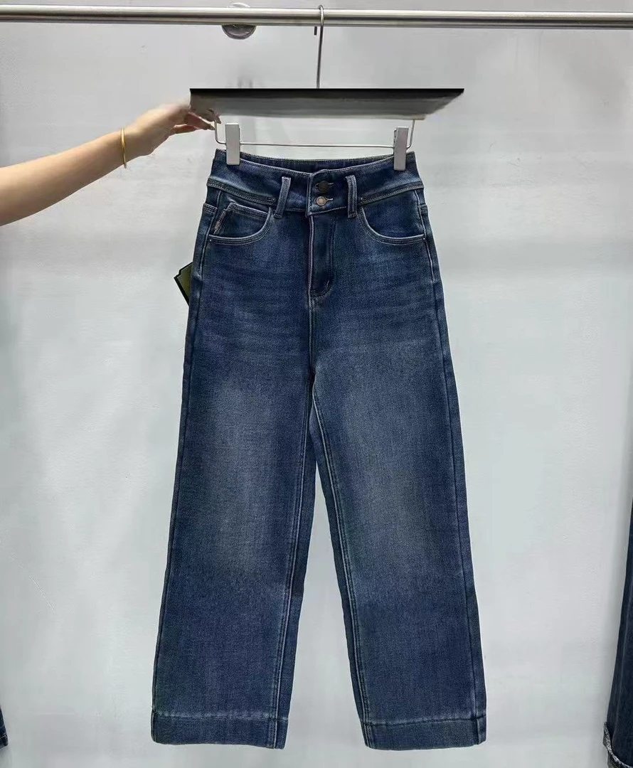 【悦悦家】加绒烟管裤高弹