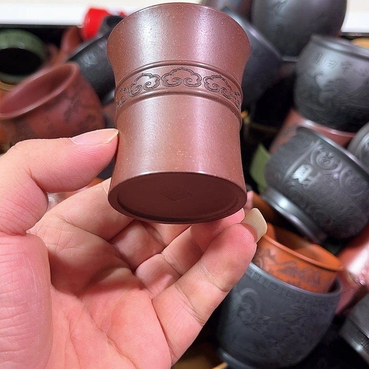 茶杯紫砂全手工紫砂主人杯