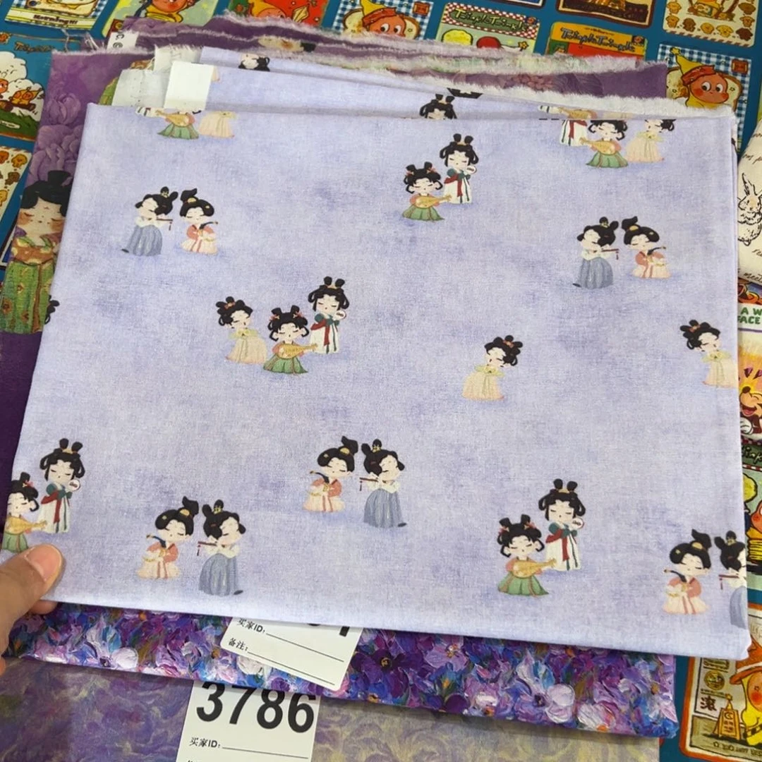 棉一米价纯棉平布1.1米宽果子块