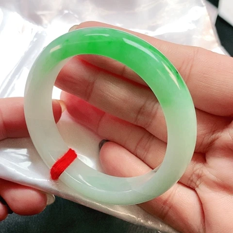 未镶嵌手镯翡翠正圈1792