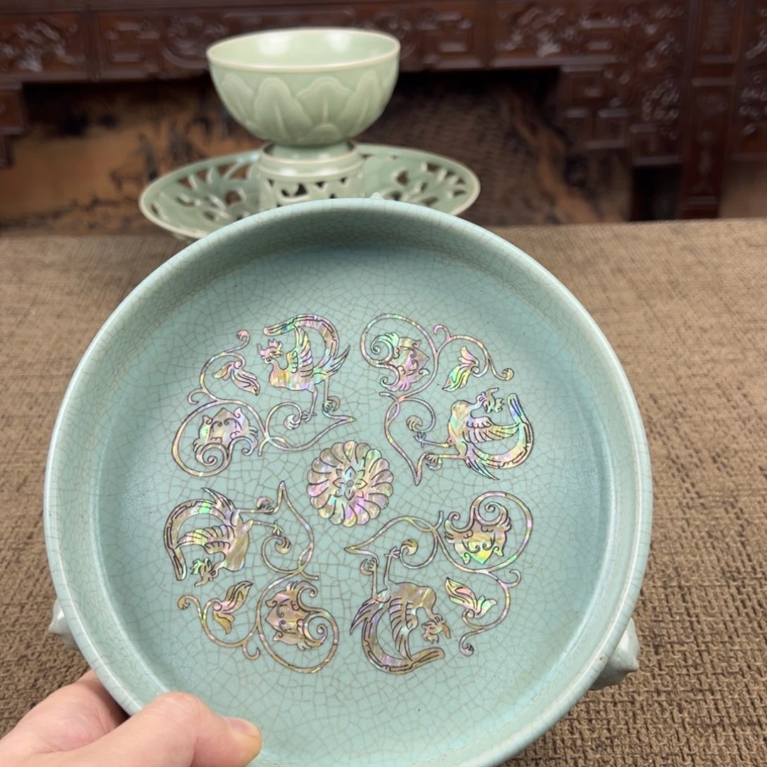 瓷片陶瓷艺术瓷器摆件