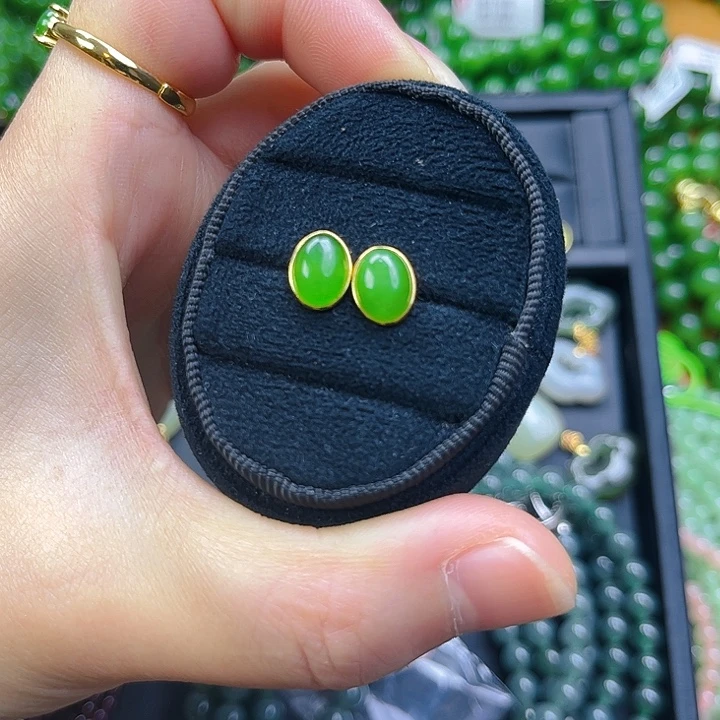 和田玉银S925镶嵌颈饰