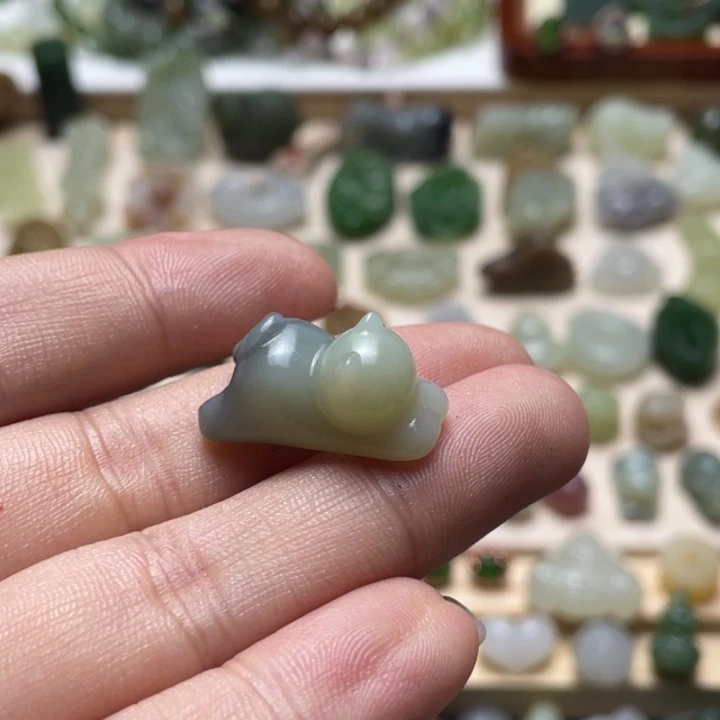 颈饰未镶嵌和田玉