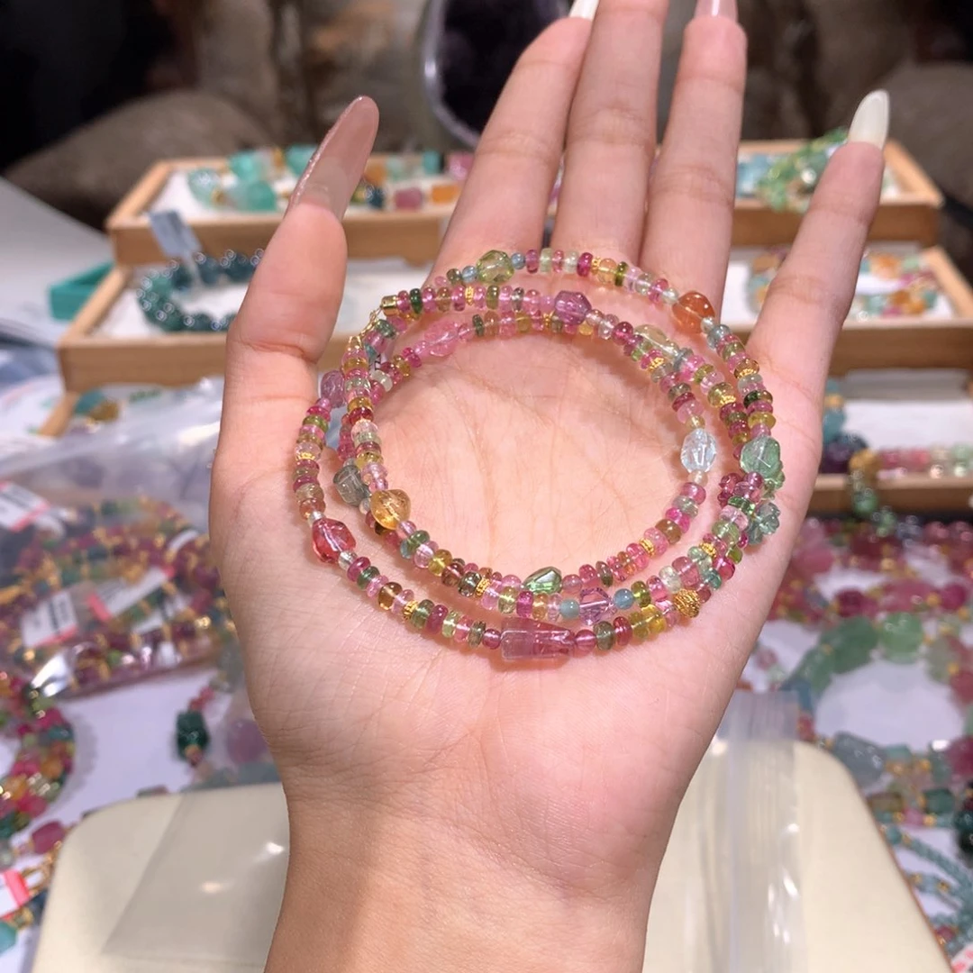 未镶嵌多样性发货其一碧玺木*