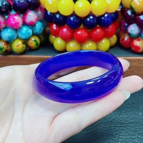 玛瑙未镶嵌手饰无极之蓝