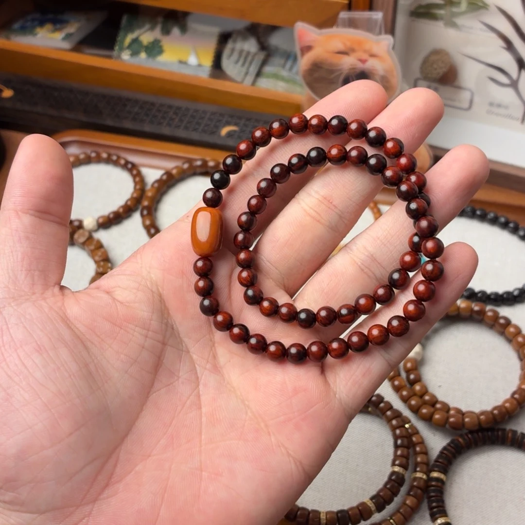 南红玛瑙未镶嵌手链