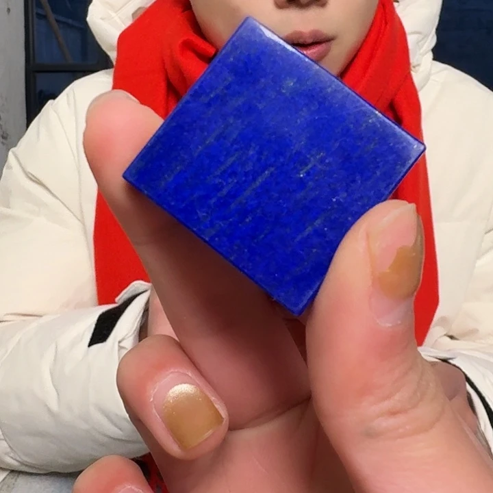 青金石牌牌牌未镶嵌