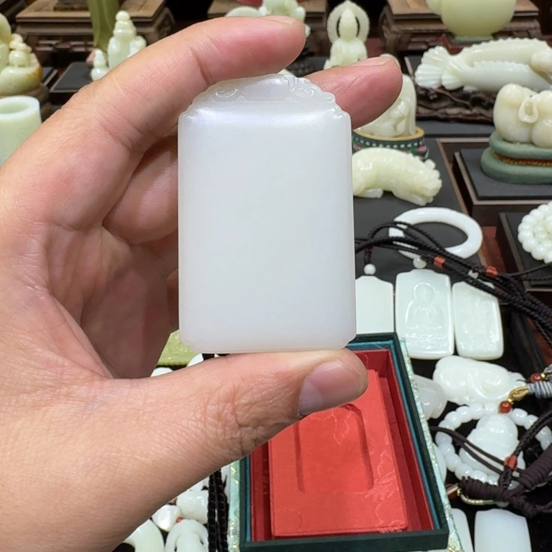 【闪购商品】和田玉挂件未镶嵌应*风